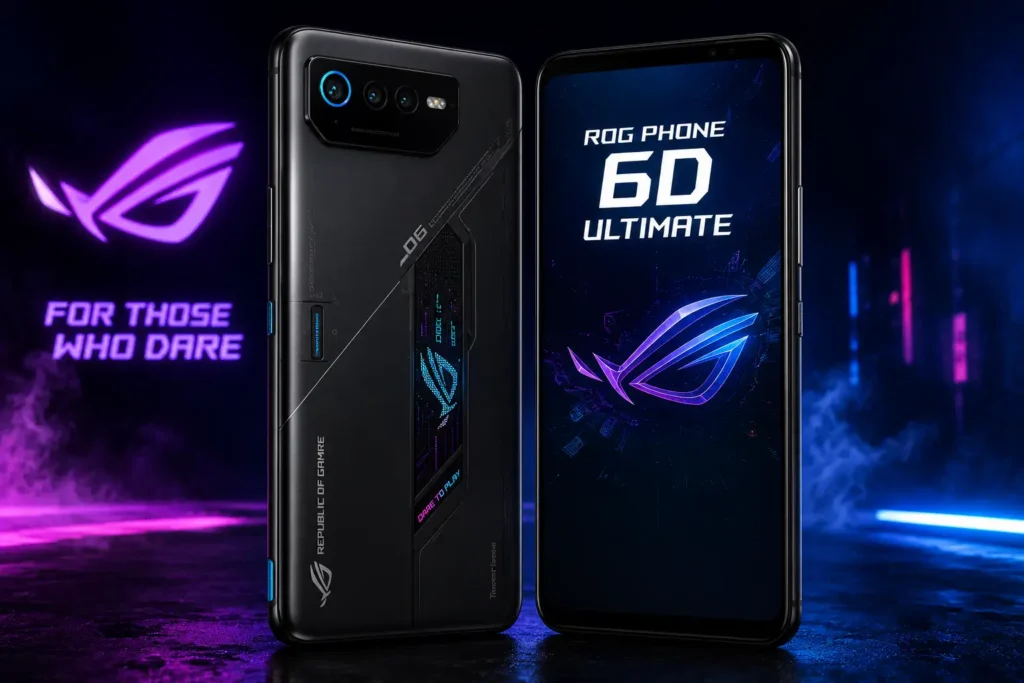 ASUS ROG Phone 6D Ultimate gaming smartphone with 165Hz AMOLED display