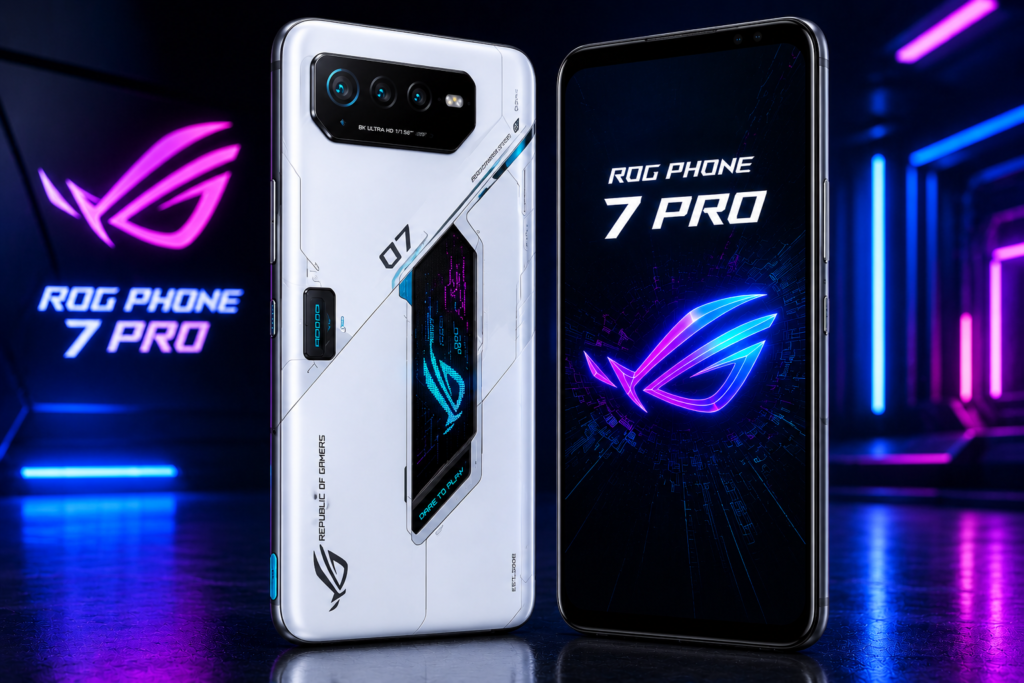 ASUS ROG Phone 7 Pro flagship gaming smartphone with 165Hz display