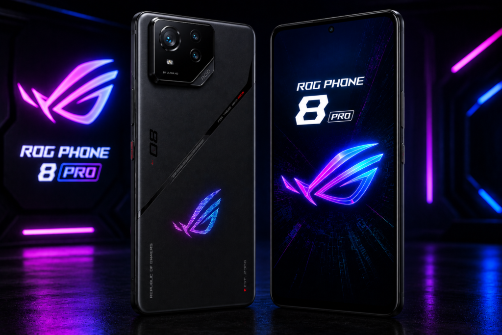 ASUS ROG Phone 8 Pro premium gaming smartphone with Snapdragon 8 Gen 3