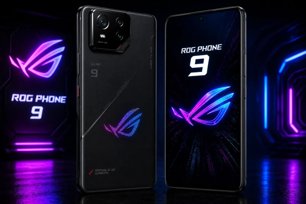 ASUS ROG Phone 9 gaming smartphone with Snapdragon 8 Elite processor