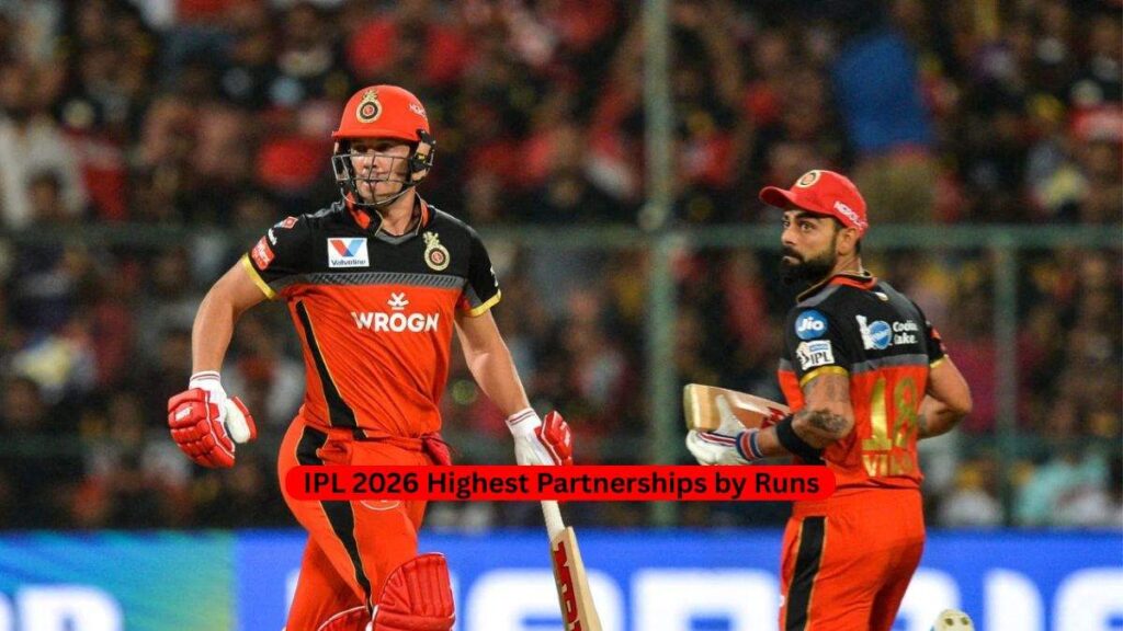 IPL 2026 Highest Partnerships by Runs