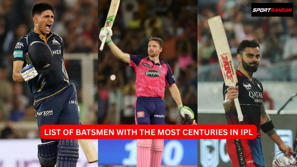 Most Centuries in IPL History