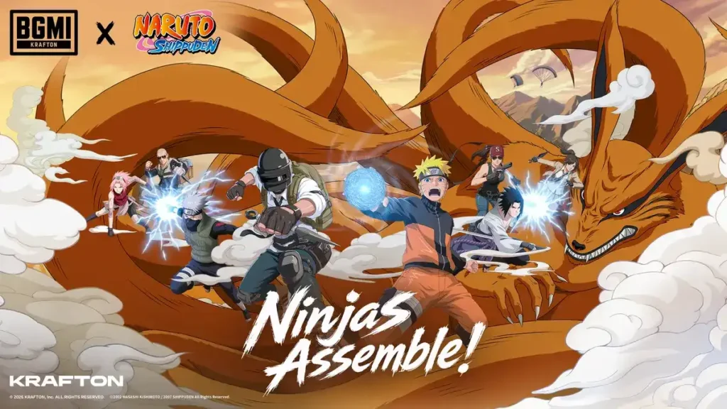 Naruto BGMI Update Date