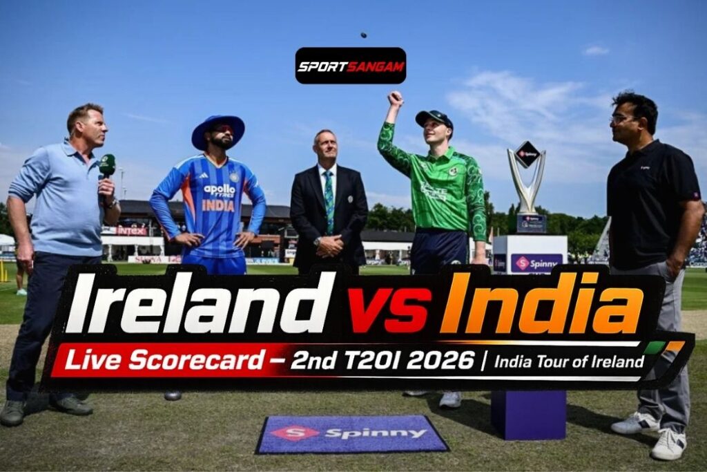 Ireland vs India Live Scorecard