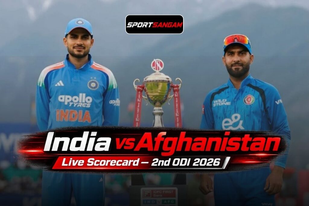 India vs Afghanistan Live Scorecard
