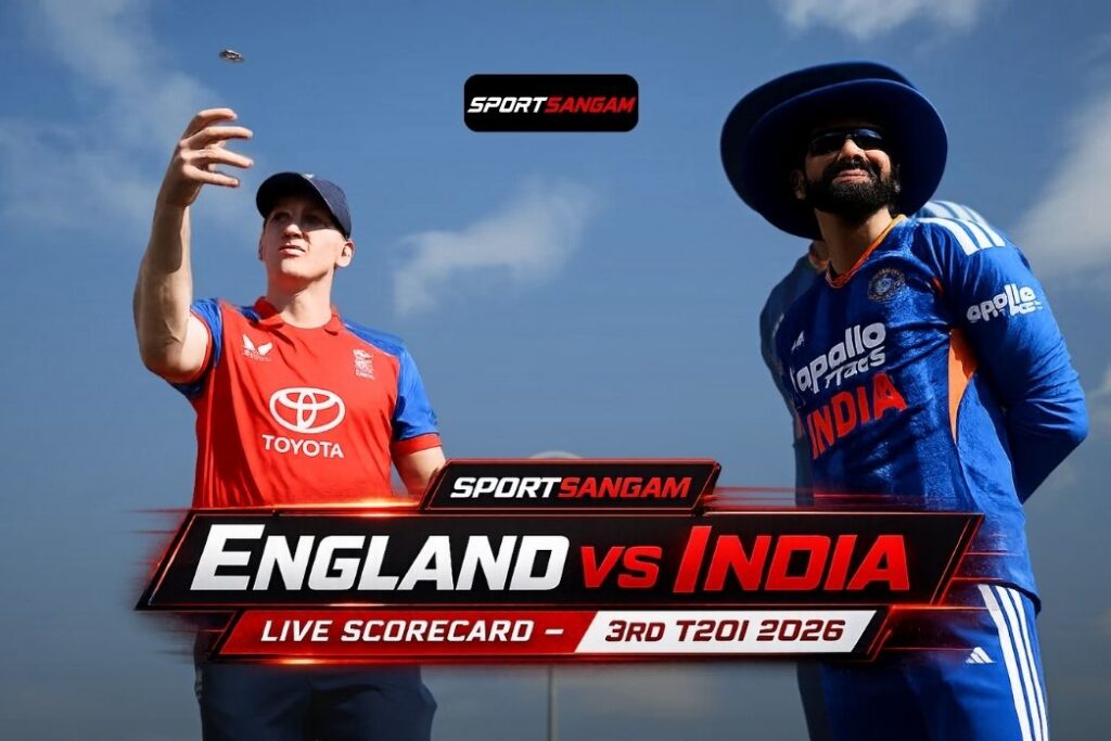 England vs India Live Scorecard today