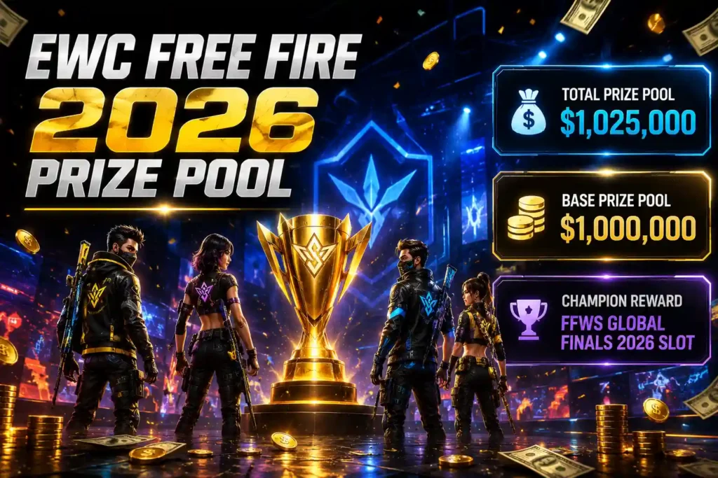 EWC Free Fire 2026 Points Table