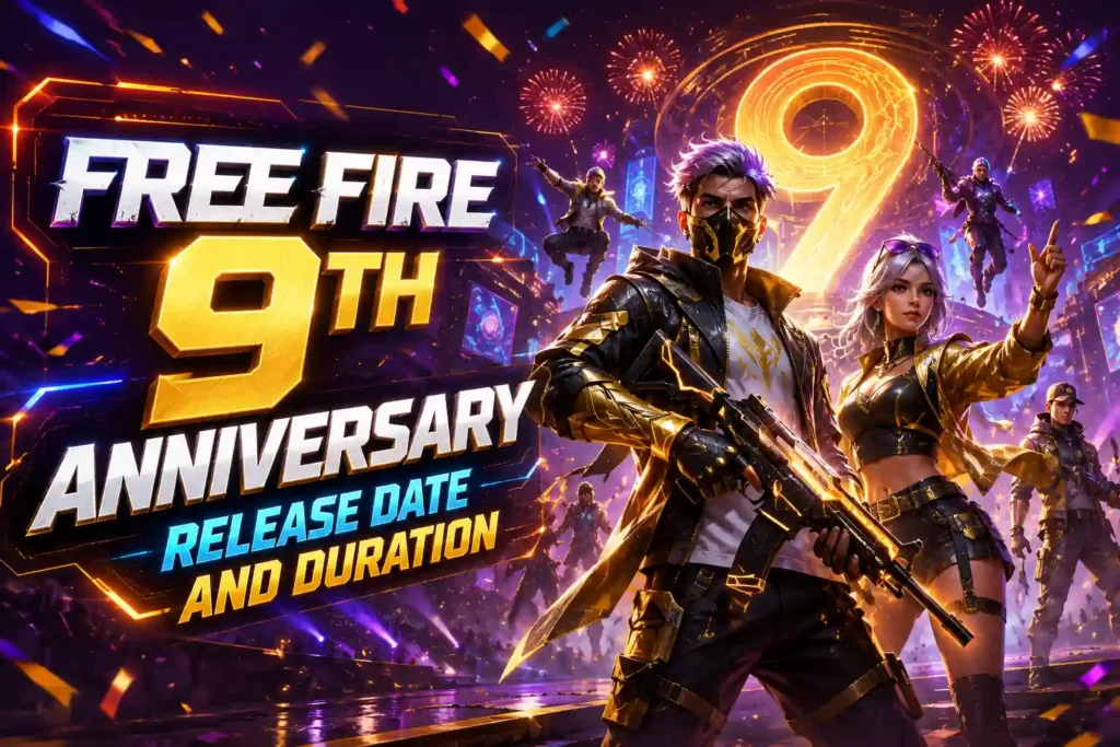 Free Fire 9th Anniversary 2026