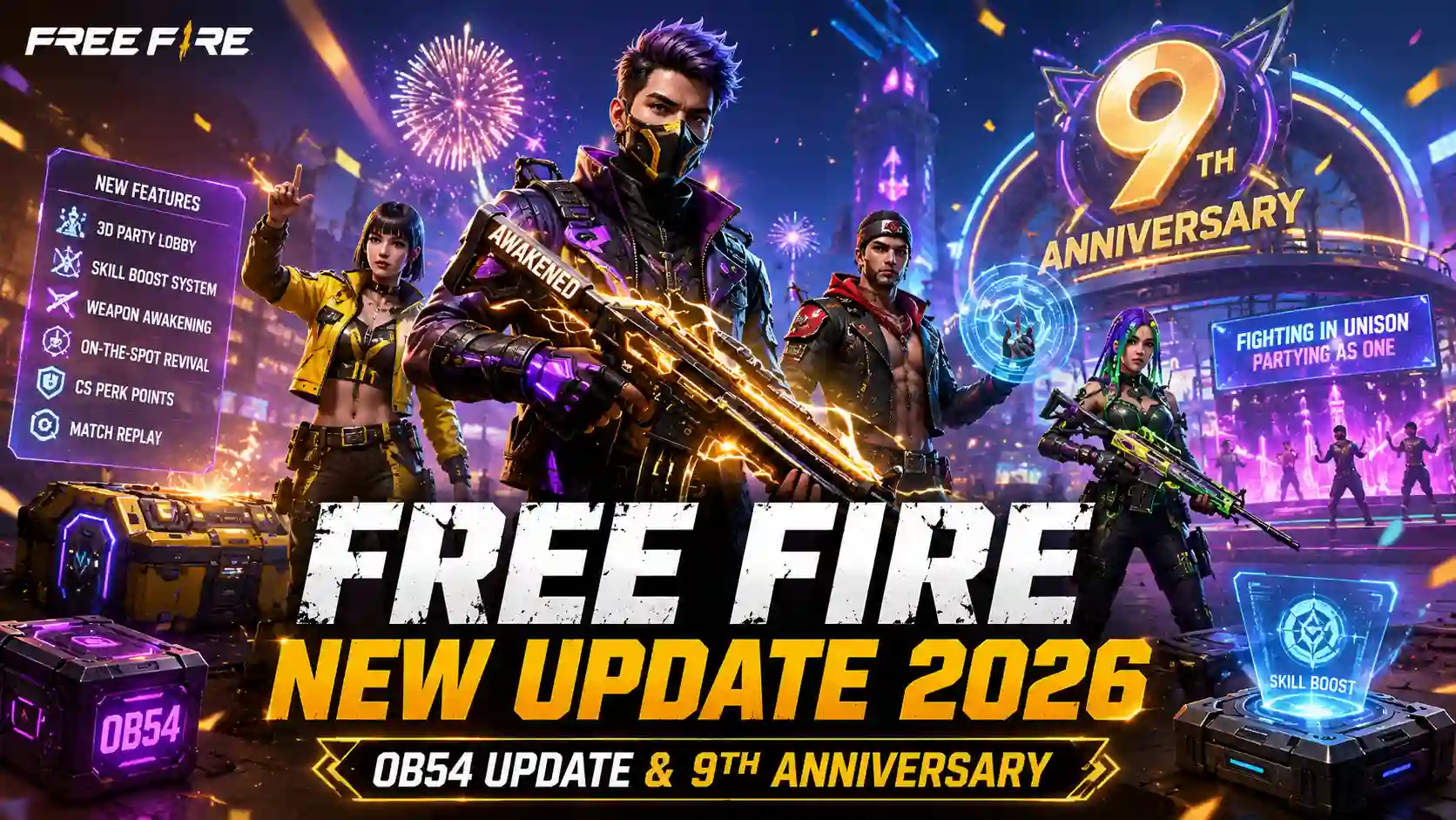 Free Fire New Update 2026