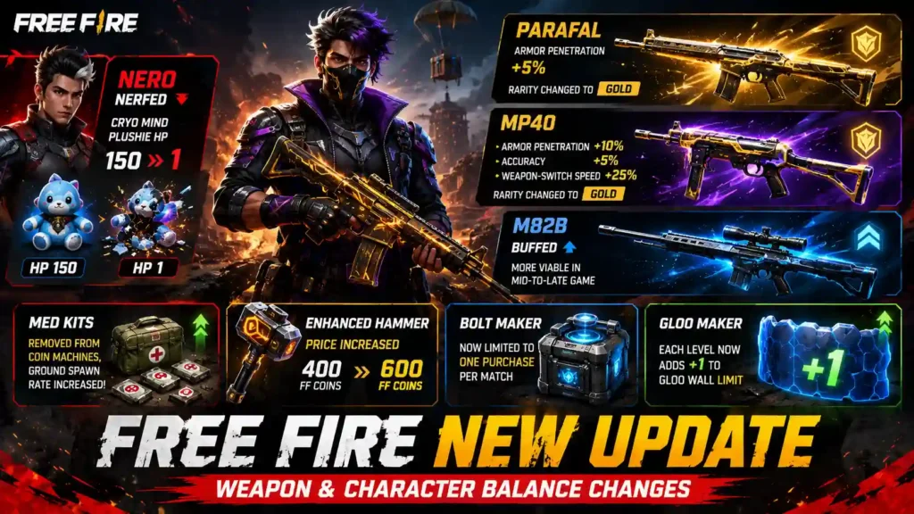 Free Fire New Update 2026: OB54 & 9th Anniversary Confirmed!