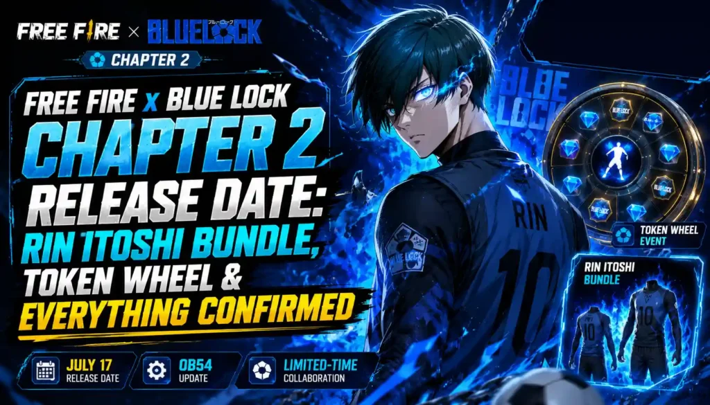 Free Fire x Blue Lock Chapter 2 Release Date