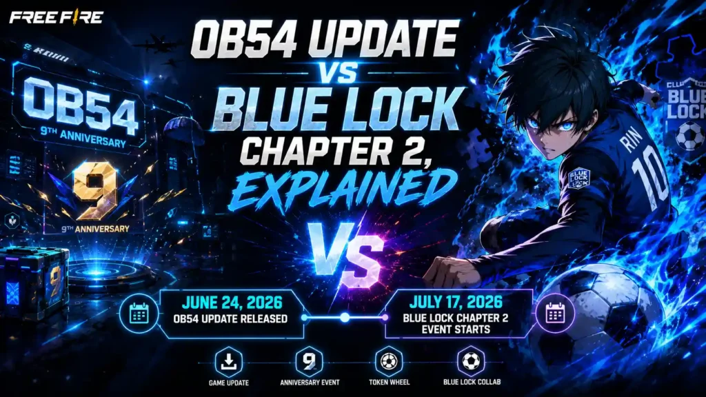 Free Fire x Blue Lock Chapter 2 Release Date