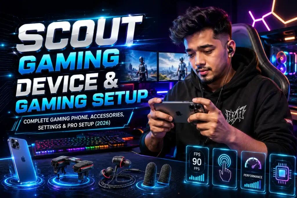 Scout Gaming Device & Gaming Setup