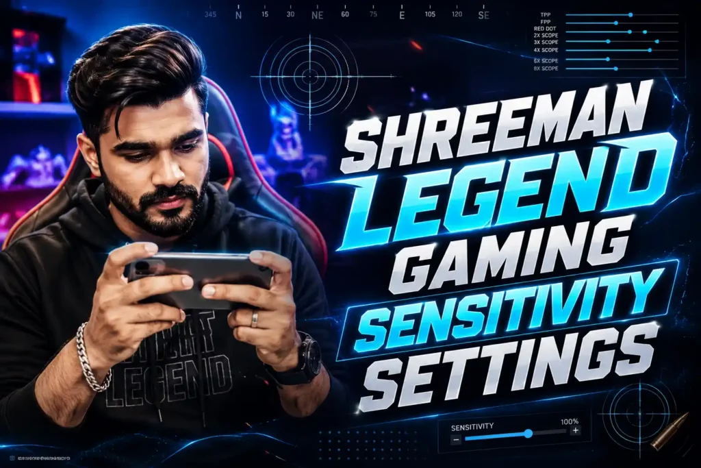 ShreeMan LegenD Gaming Sensitivity Settings