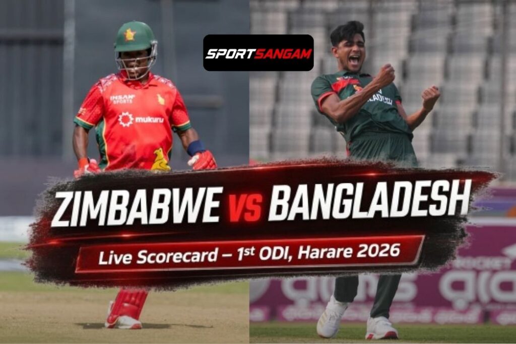 Zimbabwe vs Bangladesh Live Scorecard