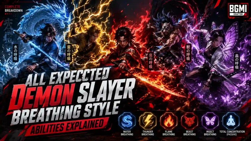 All Expected Demon Slayer Breathing Style Abilities Explained