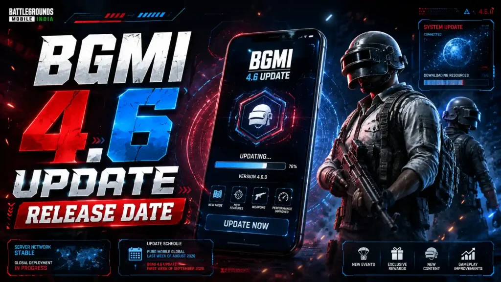 BGMI 4.6 Update Release Date