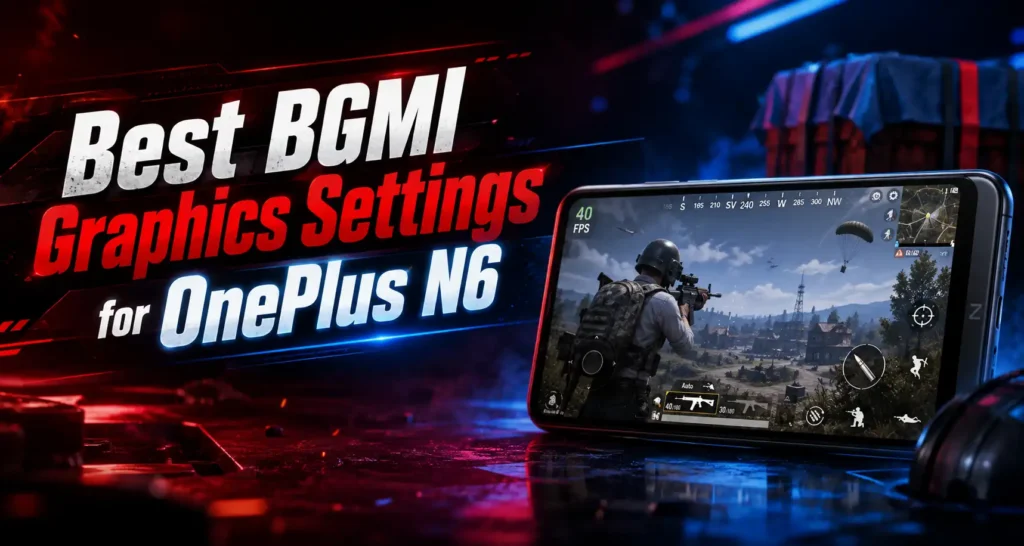 Best BGMI Graphics Settings for OnePlus N6