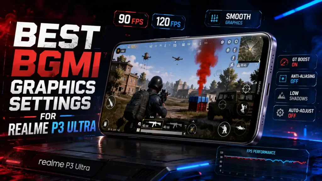 Best BGMI Graphics Settings for Realme P3 Ultra