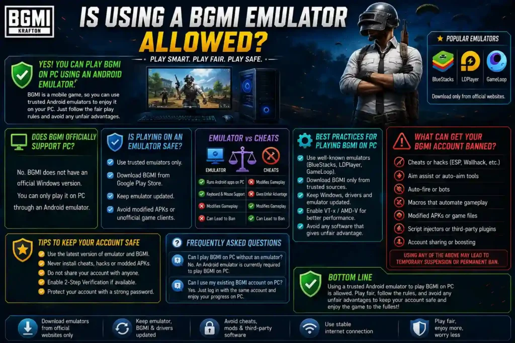 Is Using a BGMI Emulator Allowed?