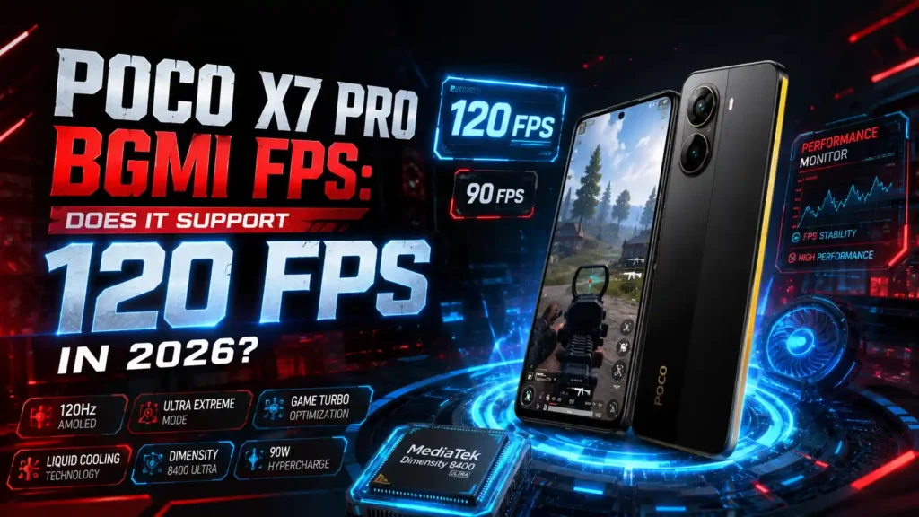 Poco X7 Pro BGMI FPS: Does It Support 120 FPS in 2026?