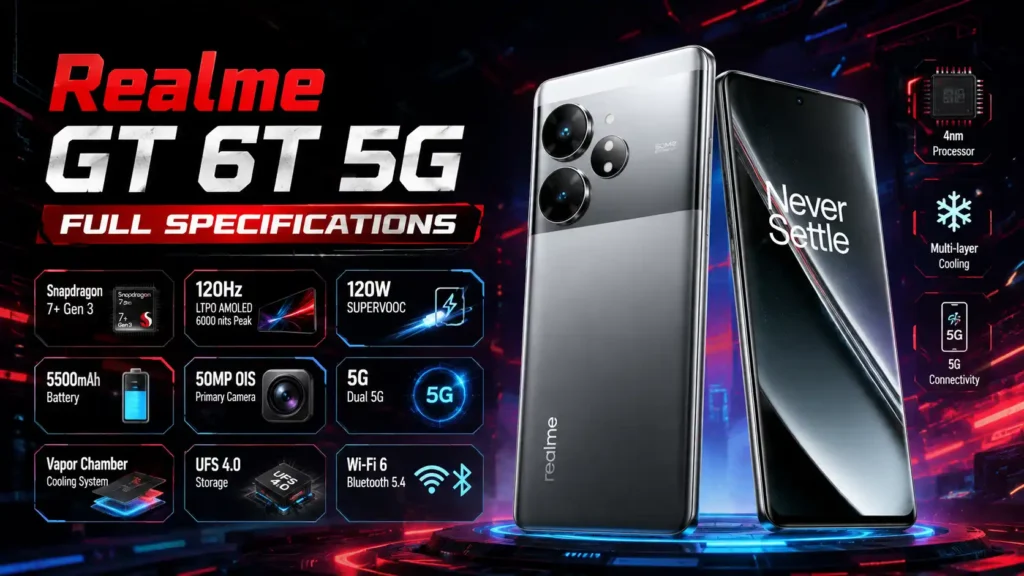 Realme GT 6T 5G Full Specifications