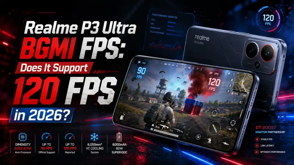 Realme P3 Ultra BGMI FPS: Does It Support 120 FPS in 2026?