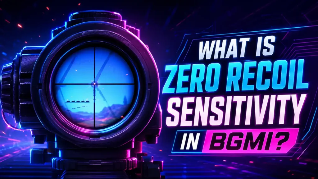 What Is Zero Recoil Sensitivity in BGMI?