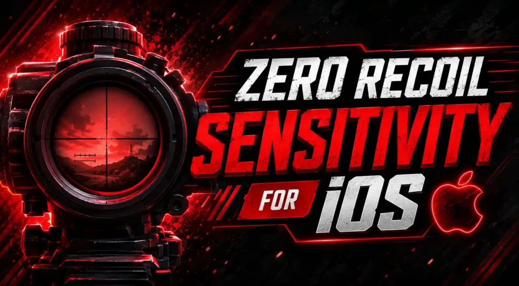 Zero Recoil Sensitivity for iOS