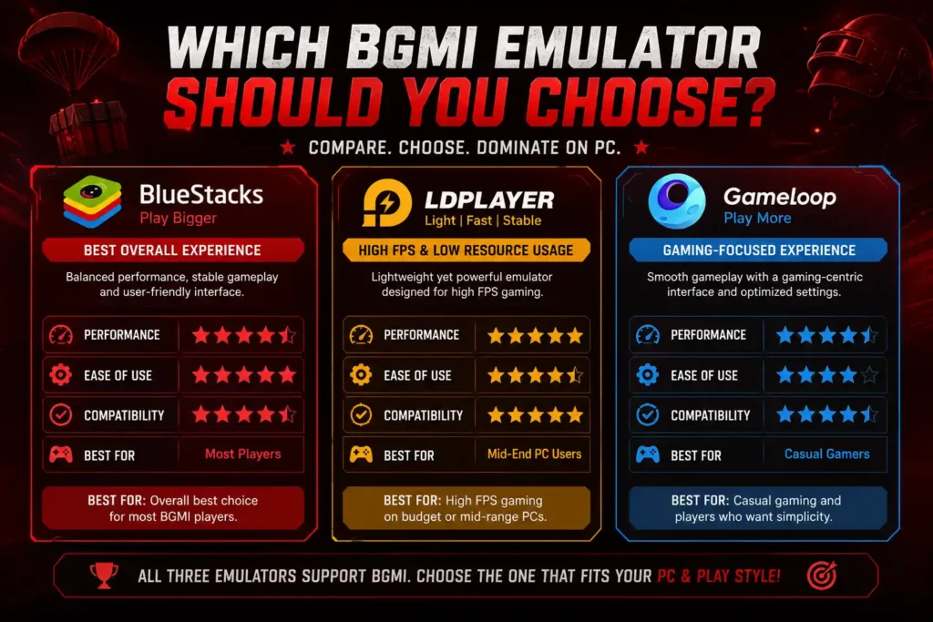 Best BGMI Emulator for PC