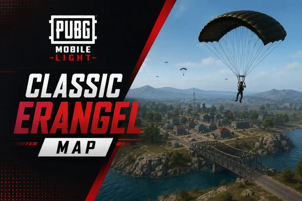 PUBG Mobile LIGHT Classic Erangel Map
